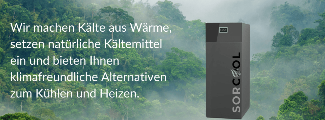 Adsorptionskälteanlagen, Wärmepumpen